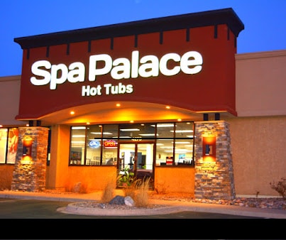 Spa Palace Fort Collins Colorado hot tub showroom