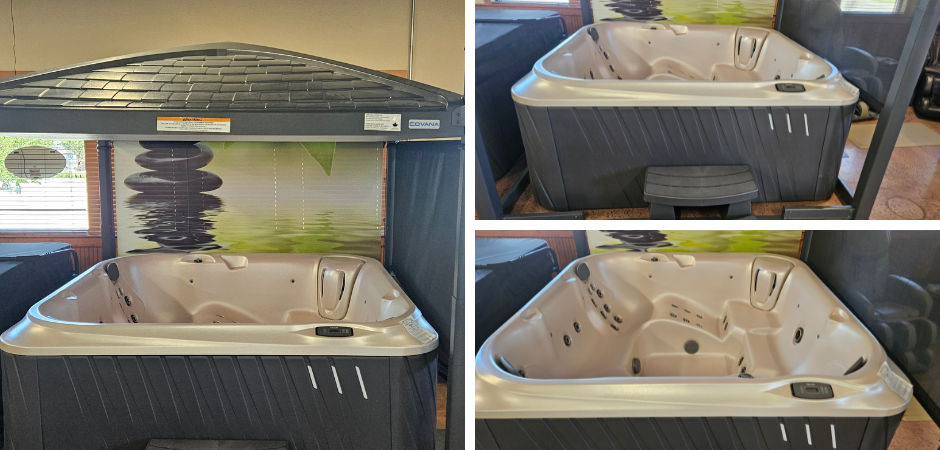Jacuzzi J-275 hot tub sale and Covana Oasis
