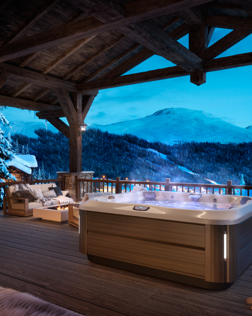 Pro Water Care - Spa Palace Jacuzzi Hot Tub in the mountains in Colorado.